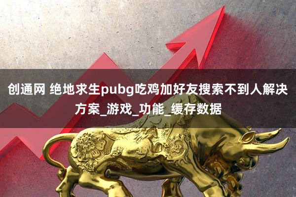 创通网 绝地求生pubg吃鸡加好友搜索不到人解决方案_游戏_功能_缓存数据