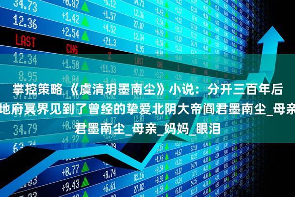 掌控策略 《虞清玥墨南尘》小说：分开三百年后，虞清玥在地府冥界见到了曾经的挚爱北阴大帝阎君墨南尘_母亲_妈妈_眼泪